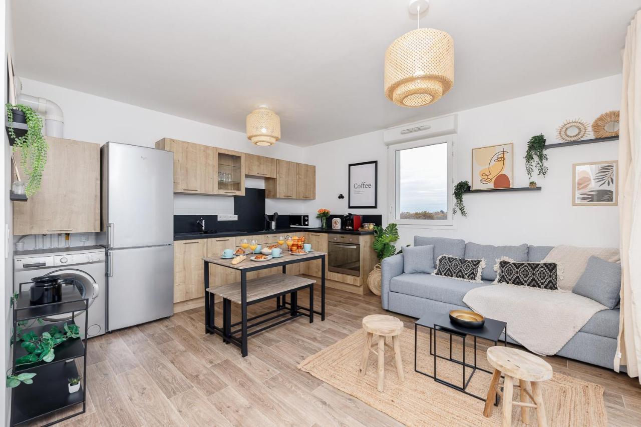 Apartament Le Panorama - Chaleureux Et Cosy - Proche Bordeaux Lormont Zewnętrze zdjęcie